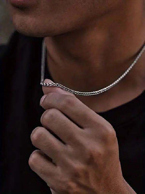 Wheat Chain β Silver Tone
