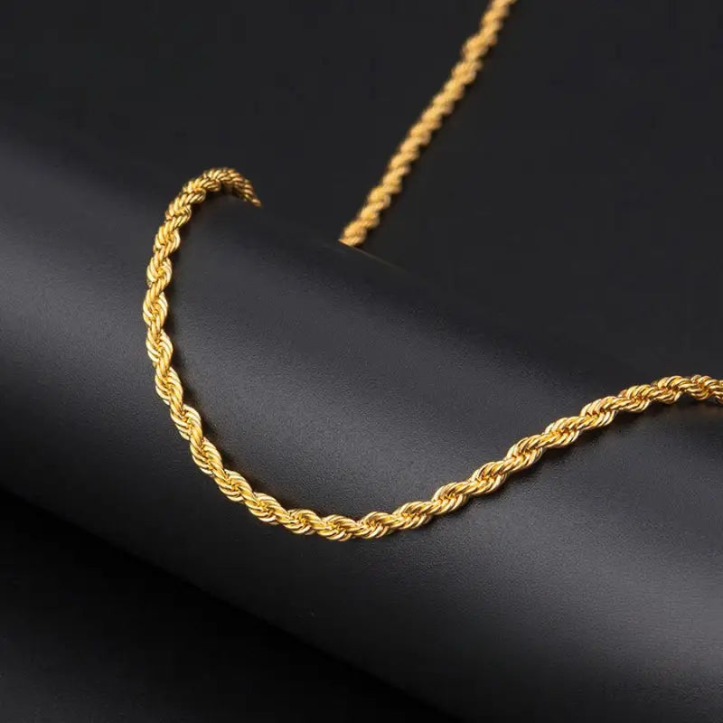 Rope Chain - Gold Tone