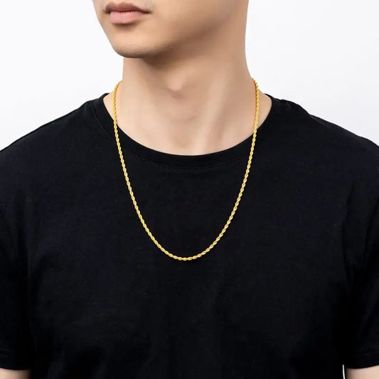 Rope Chain - Gold Tone