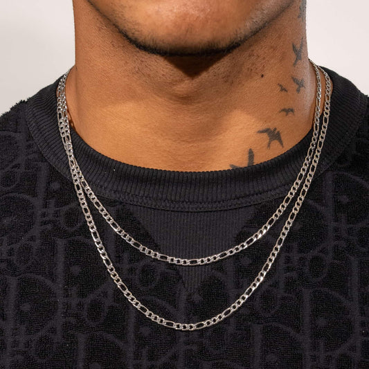 Figaro Chain Silver 4mm