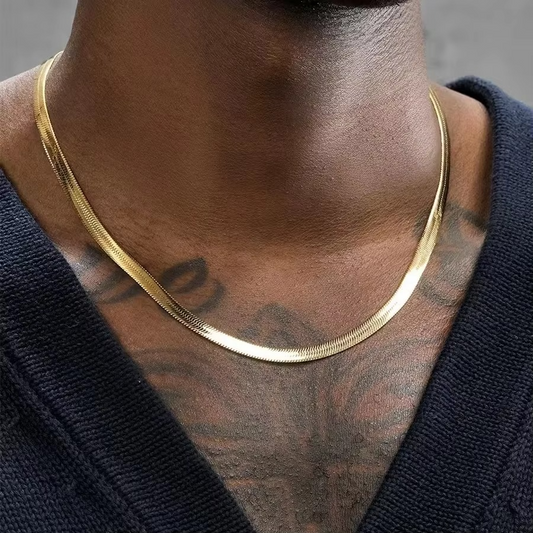 Snake Chain Golden 4mm